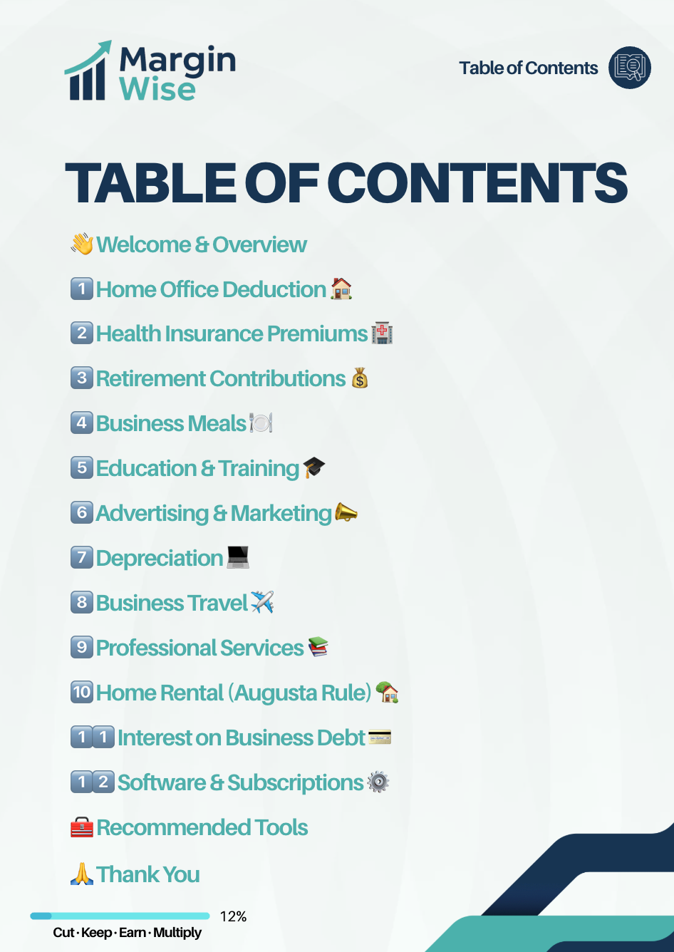 Tax Deduction Playbook for Small Business Owners